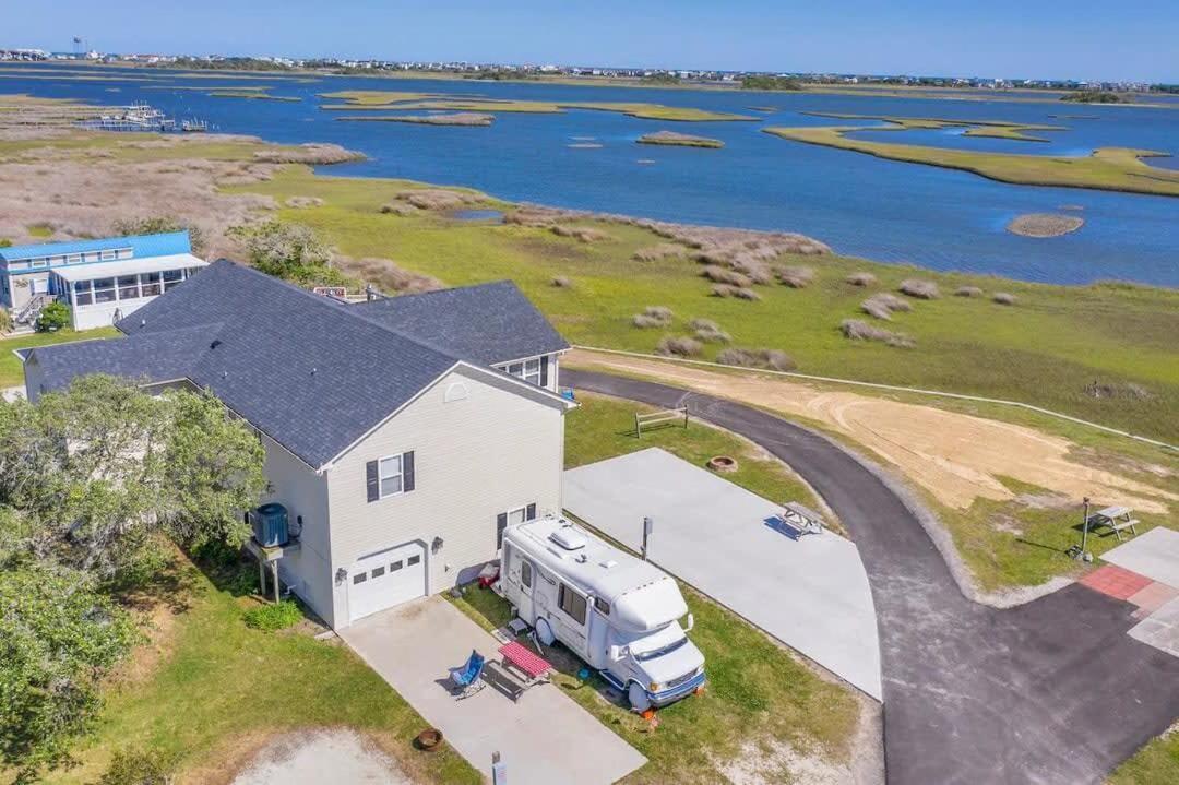Surf City Serene Waterfront Vacation Home Eksteriør bilde